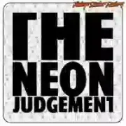 AUTOCOLLANT THE NEON JUDGEMENT. ACHETEZ DES AUTOCOLLANTS EN VINYLE.