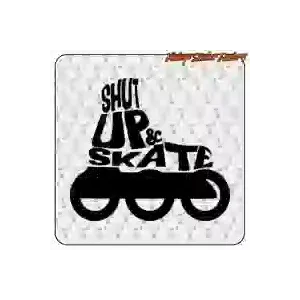 Autocollant SHUT UP & SKATE | Vinyle découpé