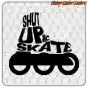 SHUT UP & SKATE Sticker | Die-cut Vinyl