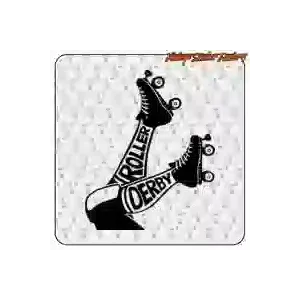 Decorative cut vinyl ROLLER DERBY