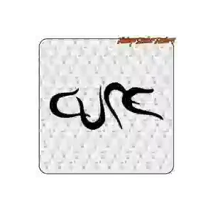 CURE LOGO AUFKLEBER. KAUFEN SIE VINYLAUFKLEBER.