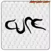 CURE LOGO AUFKLEBER. KAUFEN SIE VINYLAUFKLEBER.