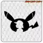 Decorative Picachu Sticker | Vintage Sticker Factory