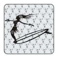 Autocollant Surfgirl 2