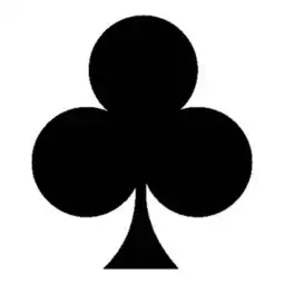 ACE OF CLUBS Aufkleber