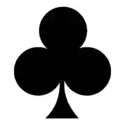 ACE OF CLUBS Aufkleber