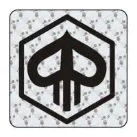 Sticker Piaggio Alien 2