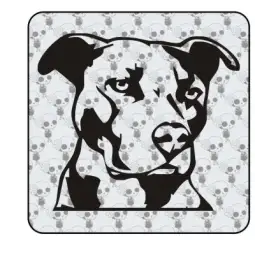 Pegatina PITBULL - AMERICAN STTAFORD. Pegatinas de animales y mascotas. 2