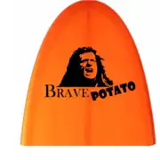 BRAVE POTATO Aufkleber