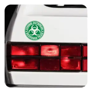 Sticker Zombie Outbreak Response Team