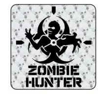 ZOMBIE HUNTER Aufkleber 2
