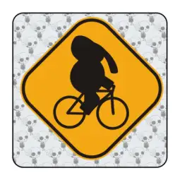 Vorsicht Aufkleber 2