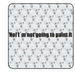 I M NOT GOING TO PAINT IT Aufkleber 2