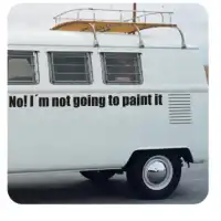 Autocollant I m not going to paint it