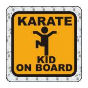 KARATE KID ON BOARD Aufkleber