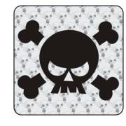 Sticker calavera