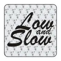 Autocollant low and slow 2