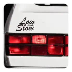Pegatina LOW AND SLOW