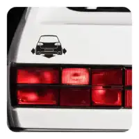 Autocollant vw golf low