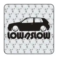 Autocollant vw golf low 2