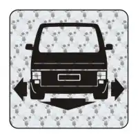 Pegatina VW T4 LOW. Pegatinas para Camper y Autocaravana 2