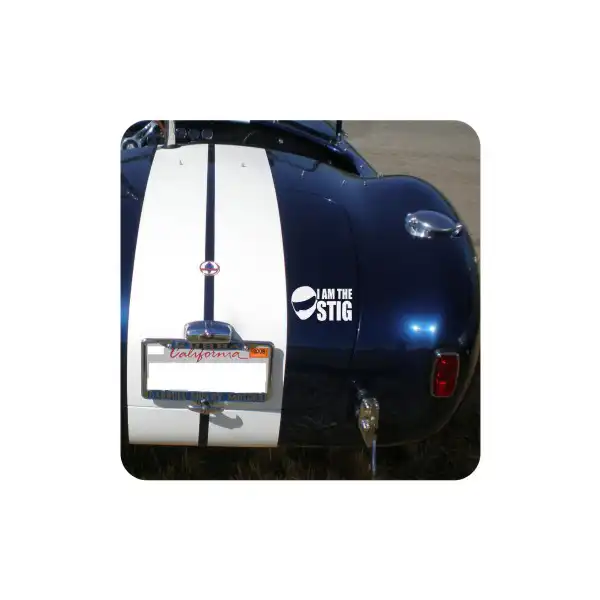 Sticker i m the stig