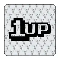 1UP Aufkleber 2