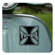 Sticker cruz de malta vespa