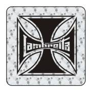 Sticker cruz de malta lambretta