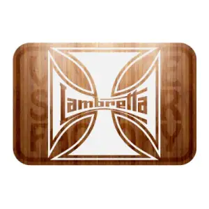 Autocollant cruz de malta lambretta