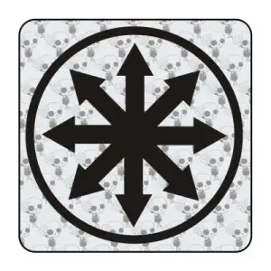 Autocollant caos