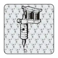 Pegatina de vinilo TATUADORA 2