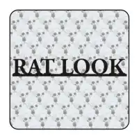 Autocollant rat look 2