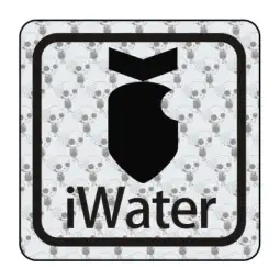 IWATER Aufkleber 2