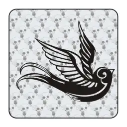 Pegatina de vinilo GOLONDRINA OLD SCHOOL 2