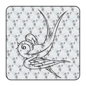 Sticker golondrina old school