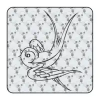 Pegatina de vinilo GOLONDRINA OLD SCHOOL 2