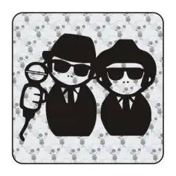 Pegatina BLUES BROTHERS. Pegatinas freaks, pegatinas frikis. 2