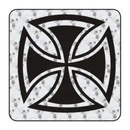 Sticker cruz de malta 2