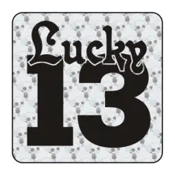 Autocollant lucky 13 2