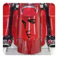 Autocollant elvis has left the building 2