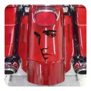 Autocollant elvis has left the building