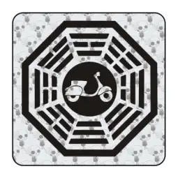 Autocollant dharma vespa 2