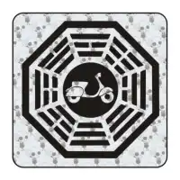 Sticker dharma vespa 2