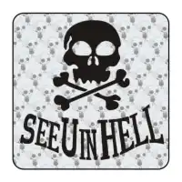 Sticker see you in hell 2