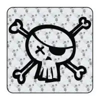 Autocollant calavera tattoo 2