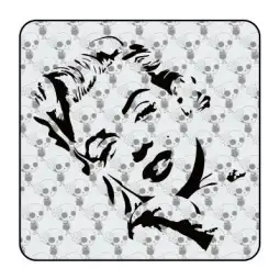 Sticker marylin pin up 2