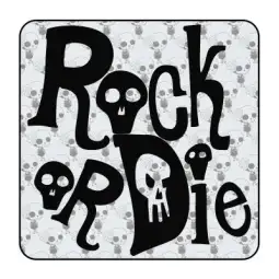 Sticker rock or die 2