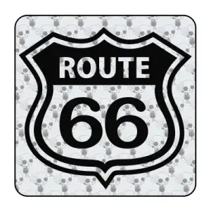 Sticker ruta 66