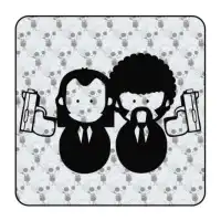 Pegatina PULP FICTION. Pegatinas freaks, pegatinas frikis. 2